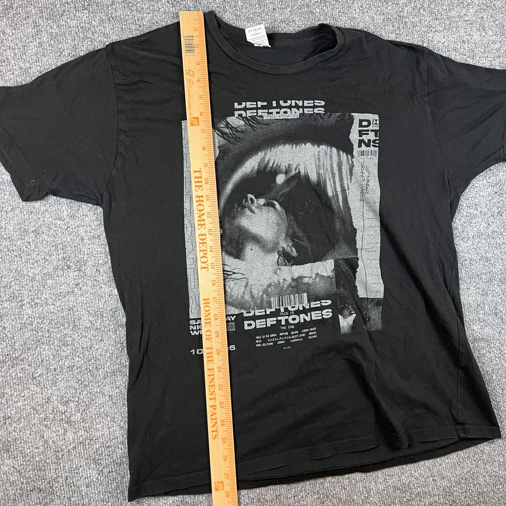 Vintage Deftones Shirt Mens XL Saturday Night Wrist Boxy Band Tour Y2K 2006 - Picture 6 of 8
